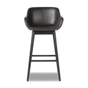 Verity Hannah Swivel Bar Counter Stool - Bar Sonoma Black
