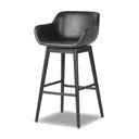 Verity Hannah Swivel Bar Counter Stool - Bar Sonoma Black