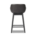 Verity Hannah Swivel Bar Counter Stool - Counter Sonoma Black