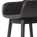 Verity Hannah Swivel Bar Counter Stool - Counter Sonoma Black