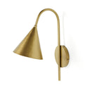 Luxe Janna Sconce - Antique Brass