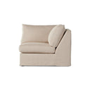 Luxe Haven Build Your Own Delray Slipcover Sectional - Corner Piece