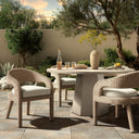 Solara Outdoor Dining Chair - Vintage White
