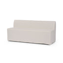 Verity Ainsworth Slipcover Dining Bench - 72 Broadway Snow