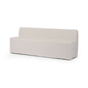 Verity Ainsworth Slipcover Dining Bench - 82 Broadway Snow