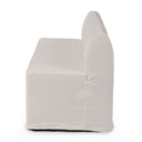 Verity Ainsworth Slipcover Dining Bench - 82 Broadway Snow