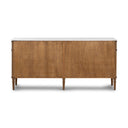 Aveline 6 Drawer Dresser - Toasted Oak W Polished White