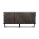 Aveline 6 Drawer Dresser - Distressed Black W Polished White