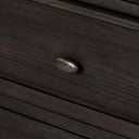 Serene Toulouse 6 Drawer Dresser - Distressed Black W Polished White