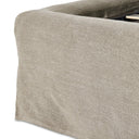 Veridian Meryl Slipcover Bed - Queen Broadway Stone