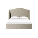 Verity Meryl Slipcover Bed - Queen Broadway Stone