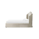 Verity Meryl Slipcover Bed - Queen Broadway Stone