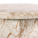 Verity Eslo End Table - Desert Taupe Marble