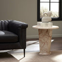 Verity Eslo End Table - Desert Taupe Marble