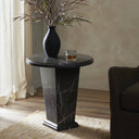 Verity Eslo End Table - Grey Italian Marble