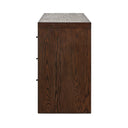 Aria Torrington 6 Drawer Dresser - Umber Oak Veneer