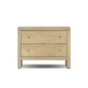 Aria Torrington Charging Nightstand - Sandy Oak Veneer