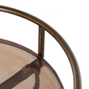 Aveline Mira Bar - Smoked Brown Cast Glass