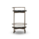 Aveline Mira Bar - Smoked Brown Cast Glass