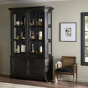 Verity You Will Need A Lot Of Hinges Cabinet - Distressed Burnt Black Veneer