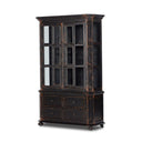 Verity You Will Need A Lot Of Hinges Cabinet - Distressed Burnt Black Veneer