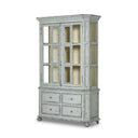 Verity You Will Need A Lot Of Hinges Cabinet - Distressed Grey Blue