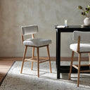 Aveline Swivel Bar Counter Stool - Bar Essence Natural