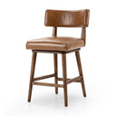Aveline Swivel Bar Counter Stool - Counter Sonoma Chestnut