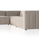 Vesper Langham Channeled 5-Piece Sectional - 5-Piece Sectional Napa Sandstone