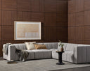 Vesper Langham Channeled 5-Piece Sectional - 5-Piece Sectional Napa Sandstone