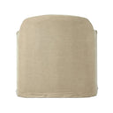 Verity Slipcover Swivel Chair - Broadway Dune