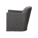 Verity Slipcover Swivel Chair - Broadway Denim