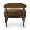 Aveline Dane Chair - Cottswald Moss Nubuck