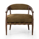 Aveline Dane Chair - Cottswald Moss Nubuck