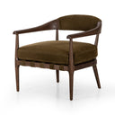 Aveline Dane Chair - Cottswald Moss Nubuck