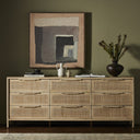 Luxe Haven Sydney 9 Drawer Dresser - Natural Mango