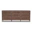 Aveline Sydney 9 Drawer Dresser - Brown Wash