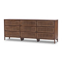 Aveline Sydney 9 Drawer Dresser - Brown Wash