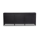 Luxe Haven Sydney 9 Drawer Dresser - Black Wash W Black Cane