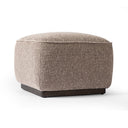 Luxe Sinclair Square Ottoman-21 - Barrow Taupe