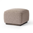 Aria Sinclair Square Ottoman-21 - Barrow Taupe