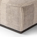 Aria Sinclair Square Ottoman-21 - Manchester Flint