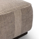 Luxe Sinclair Square Ottoman-21 - Manchester Flint