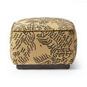 Luxe Sinclair Square Ottoman-21 - Balkan Ochre