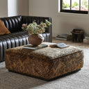 Luxe Sinclair Square Ottoman-36 - Balkan Ochre
