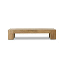 Aveline Abaso Rectangular Coffee Table - Rustic Wormwood Oak