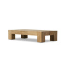 Aveline Abaso Rectangular Coffee Table - Rustic Wormwood Oak