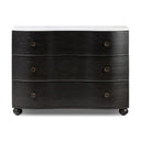 Valora Marble Chest - Distressed Black
