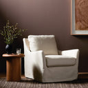 Verano Monette Slipcover Swivel Chair - Default Title
