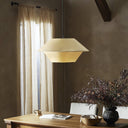 Luxe Mccarthy Pendant - Designer Ceiling Light - Beige Linen